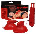 Vibrating Boobs Red